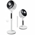 2-in-1 Silent Floor-Standing Circulation Fan | Powerful Airflow for Whole-Room Cooling