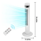 Slim Oscillating Tower Fan for Bedroom, Office and Living Room