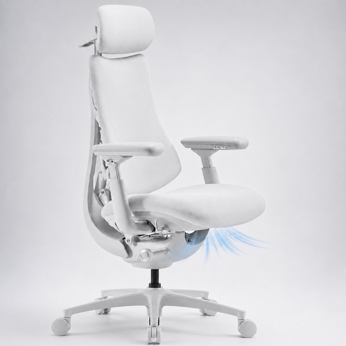 5-Position Reclining Ergonomic Cooling Chair