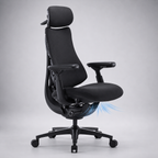 5-Position Reclining Ergonomic Cooling Chair