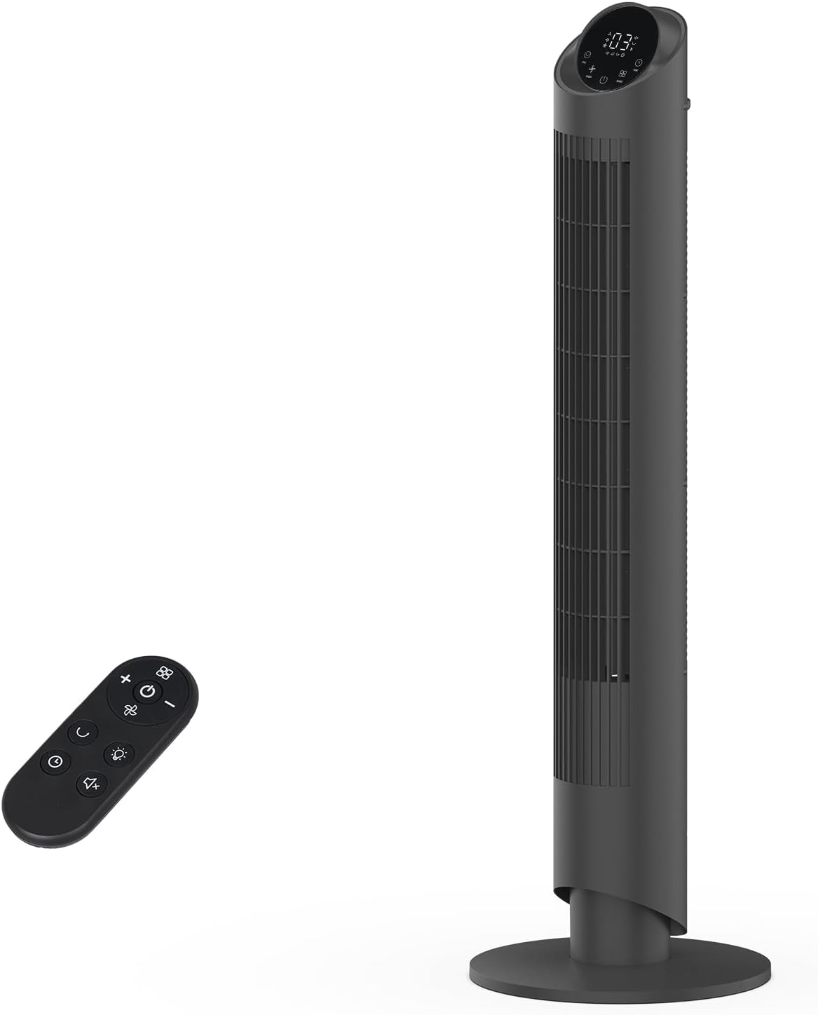 40-Inch Tower Fan for Bedroom with 28dB Quiet Cooling and 12H Timer