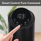 40-Inch Tower Fan for Bedroom with 28dB Quiet Cooling and 12H Timer