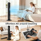 42-Inch Oscillating Tower Fan with Remote Control, 6 Speeds and 4 Modes