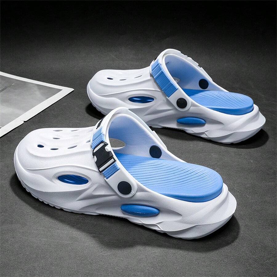 EVA Height-Boost Sandals – Lightweight Breathable Slip-On Beach & Indoor Outdoor Slides
