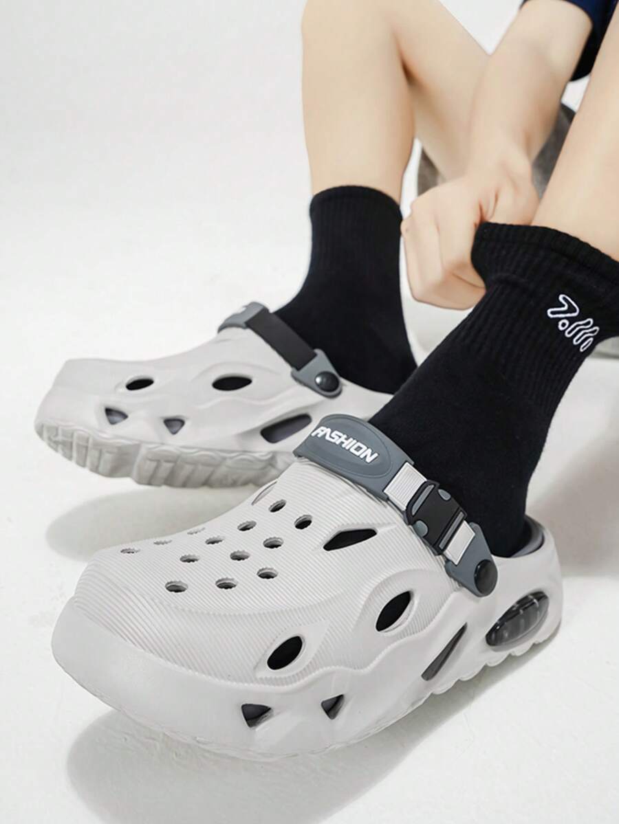 Unisex Platform Clog Sandals – Lightweight Anti-Slip Beach & Outdoor Casual Slip-On Shoes