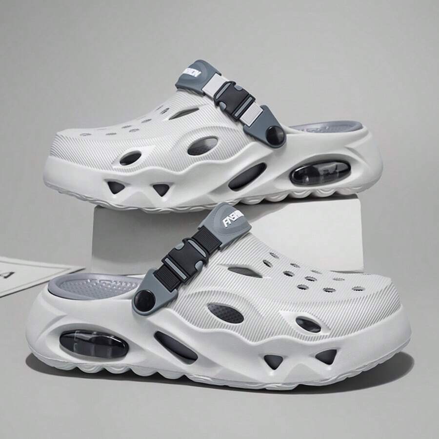 Unisex Platform Clog Sandals – Lightweight Anti-Slip Beach & Outdoor Casual Slip-On Shoes