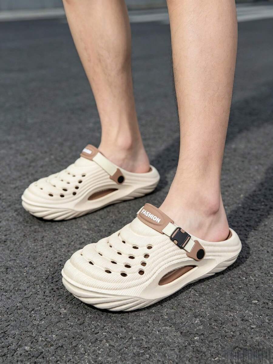 Breathable Outdoor Sandals – Soft Thick Sole Non-Slip Comfortable Summer Beach & Trekking Slides