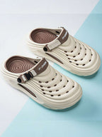 Breathable Outdoor Sandals – Soft Thick Sole Non-Slip Comfortable Summer Beach & Trekking Slides