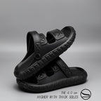 Unisex Adjustable Back-Strap EVA Sandals – Minimalist Double-Strap Non-Slip Beach & Home Slippers