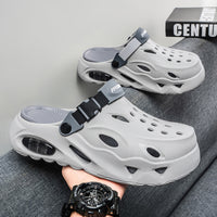 Unisex Platform Clog Sandals – Lightweight Anti-Slip Beach & Outdoor Casual Slip-On Shoes