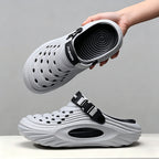 Breathable Outdoor Sandals – Soft Thick Sole Non-Slip Comfortable Summer Beach & Trekking Slides